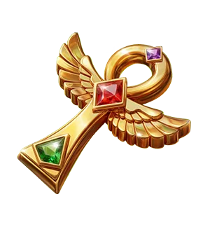 Simbolo Ankh di Voltage Blitz King Ra