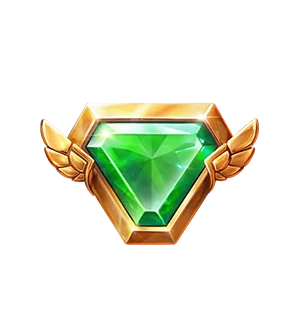 Gemma verde di Voltage Blitz King Ra